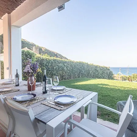 Elegant Villa Osiris 5 Bedrooms Stunning Sea Views Gated Pool Colares